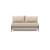 Cubed Deluxe Fabric Sofa Bed w/Chrome Legs, Full Size