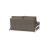 Cubed Deluxe Fabric Sofa Bed w/Chrome Legs, Full Size