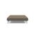 Cubed Deluxe Fabric Sofa Bed w/Chrome Legs, Full Size