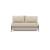 Cubed Deluxe Fabric Sofa Bed w/Chrome Legs, Full Size