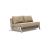 Cubed Deluxe Fabric Sofa Bed w/Chrome Legs, Full Size