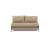 Cubed Deluxe Fabric Sofa Bed w/Chrome Legs, Full Size