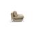 Cubed Deluxe Fabric Sofa Bed w/Chrome Legs, Full Size