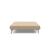 Cubed Deluxe Fabric Sofa Bed w/Chrome Legs, Full Size