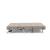 Cubed Deluxe Fabric Sofa Bed w/Aluminum Legs, Queen Size