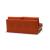 Cubed Deluxe Fabric Sofa Bed w/Aluminum Legs, Queen Size