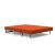 Cubed Deluxe Fabric Sofa Bed w/Aluminum Legs, Queen Size