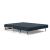Cubed Deluxe Fabric Sofa Bed w/Aluminum Legs, Queen Size