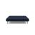 Cubed Deluxe Fabric Sofa Bed w/Aluminum Legs, Queen Size