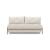 Cubed Deluxe Fabric Sofa Bed w/Aluminum Legs, Queen Size