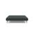 Cubed Deluxe Fabric Sofa Bed w/Aluminum Legs, Queen Size