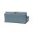 Cubed Deluxe Fabric Sofa Bed w/Aluminum Legs, Queen Size