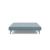 Cubed Deluxe Fabric Sofa Bed w/Aluminum Legs, Queen Size