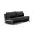 Cubed Deluxe Fabric Sofa Bed w/Aluminum Legs, Queen Size