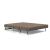 Cubed Deluxe Fabric Sofa Bed w/Aluminum Legs, Queen Size