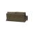 Cubed Deluxe Fabric Sofa Bed w/Dark Wood Legs, Queen Size