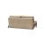 Cubed Deluxe Fabric Sofa Bed w/Dark Wood Legs, Queen Size