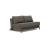 Cubed Deluxe Fabric Sofa Bed w/Dark Wood Legs, Full Size
