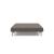 Cubed Deluxe Fabric Sofa Bed w/Dark Wood Legs, Full Size
