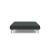 Cubed Deluxe Fabric Sofa Bed w/Dark Wood Legs, Full Size