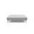 Cubed Deluxe Fabric Sofa Bed w/Dark Wood Legs, Full Size