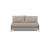 Cubed Deluxe Fabric Sofa Bed w/Dark Wood Legs, Full Size