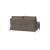 Cubed Deluxe Fabric Sofa Bed w/Dark Wood Legs, Full Size