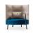 Cumulus Lounge Chair w/Panels, 2 Tier Backrest