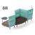 Cumulus Customizable Modular Lounge Seating