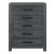 Cypress 5-Drawer Wood Chest