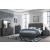 Cypress Wood Platform Bedroom Set w/LED Lighting