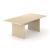 Optima Rectangular 6-Person Meeting Table w/Modesty Panel