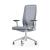 D-Chair Task Office Chair w/Grey Frame & Base