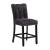D5473 Faux Marble Square Bar Table Set with D06 Barstools