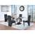 D12 Faux Marble Rectangular Dining Room Set