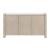 D1321 Marble Wood Buffet with 3 Doors
