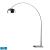 Penbrook Arc Marble Base LED Floor Lamp
