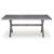 Half Moon Beach Aluminum Rectangular Dining Table