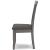 Shullden Modern Spindle-Back Dining Side Chair | Gray Finish