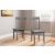 Shullden Modern Spindle-Back Dining Side Chair | Gray Finish