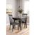 Shullden Modern Spindle-Back Dining Side Chair | Gray Finish