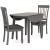 Shullden Modern Spindle-Back Dining Side Chair | Gray Finish