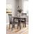Shullden Modern Spindle-Back Dining Side Chair | Gray Finish