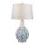 Sixpenny Blue Coral Table Lamp