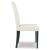 Kimonte Faux Leather Dining Side Chair | Ivory & Espresso