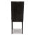 Kimonte Modern Faux Leather Dining Side Chair | Espresso Finish
