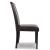 Kimonte Modern Faux Leather Dining Side Chair | Espresso Finish