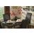 Kimonte Modern Faux Leather Dining Side Chair | Espresso Finish
