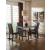 Kimonte Modern Faux Leather Dining Side Chair | Espresso Finish