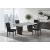 D2502 Faux Marble Rectangular Dining Room Set